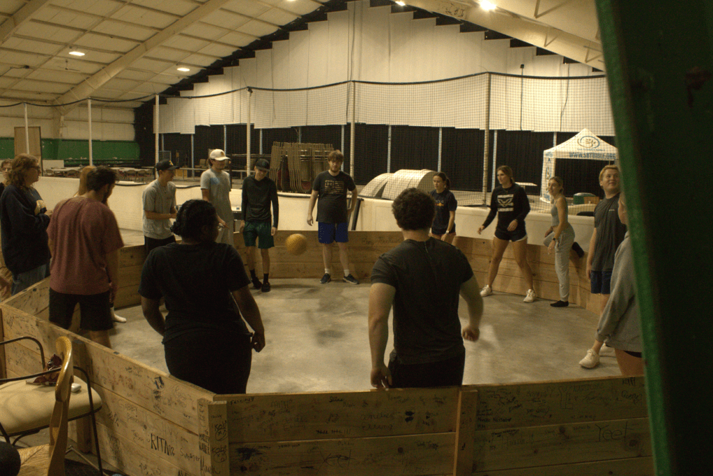 Weekly gatherings at the Young Life warehouse foster sense of&nbsp;community